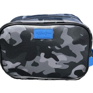 Bath & Body Works Mens Dopp Kit, Blue Camouflage, 10x6x3 New